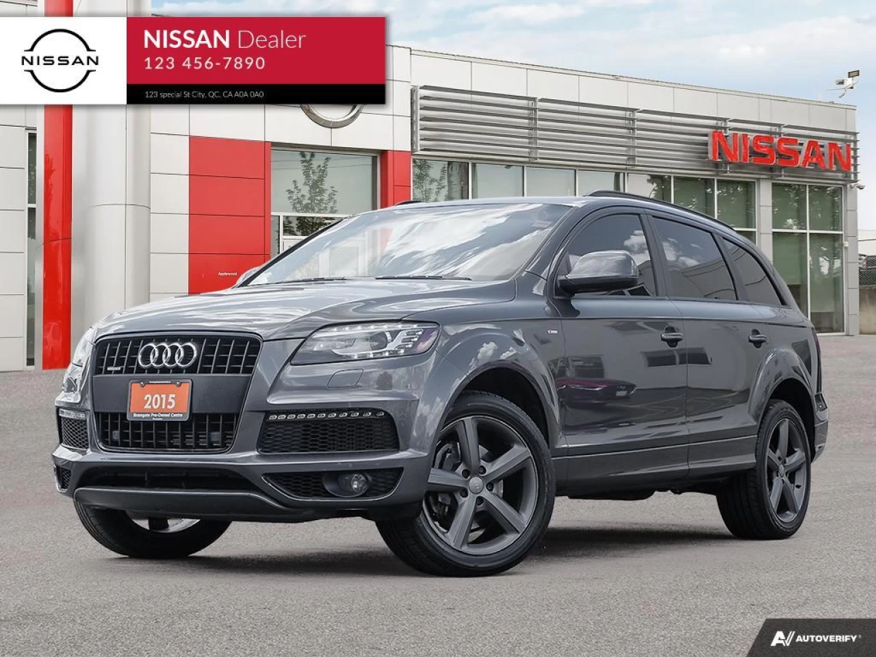 2015 Audi Q7 3.0L TDI Vorsprung Quattro Main Image