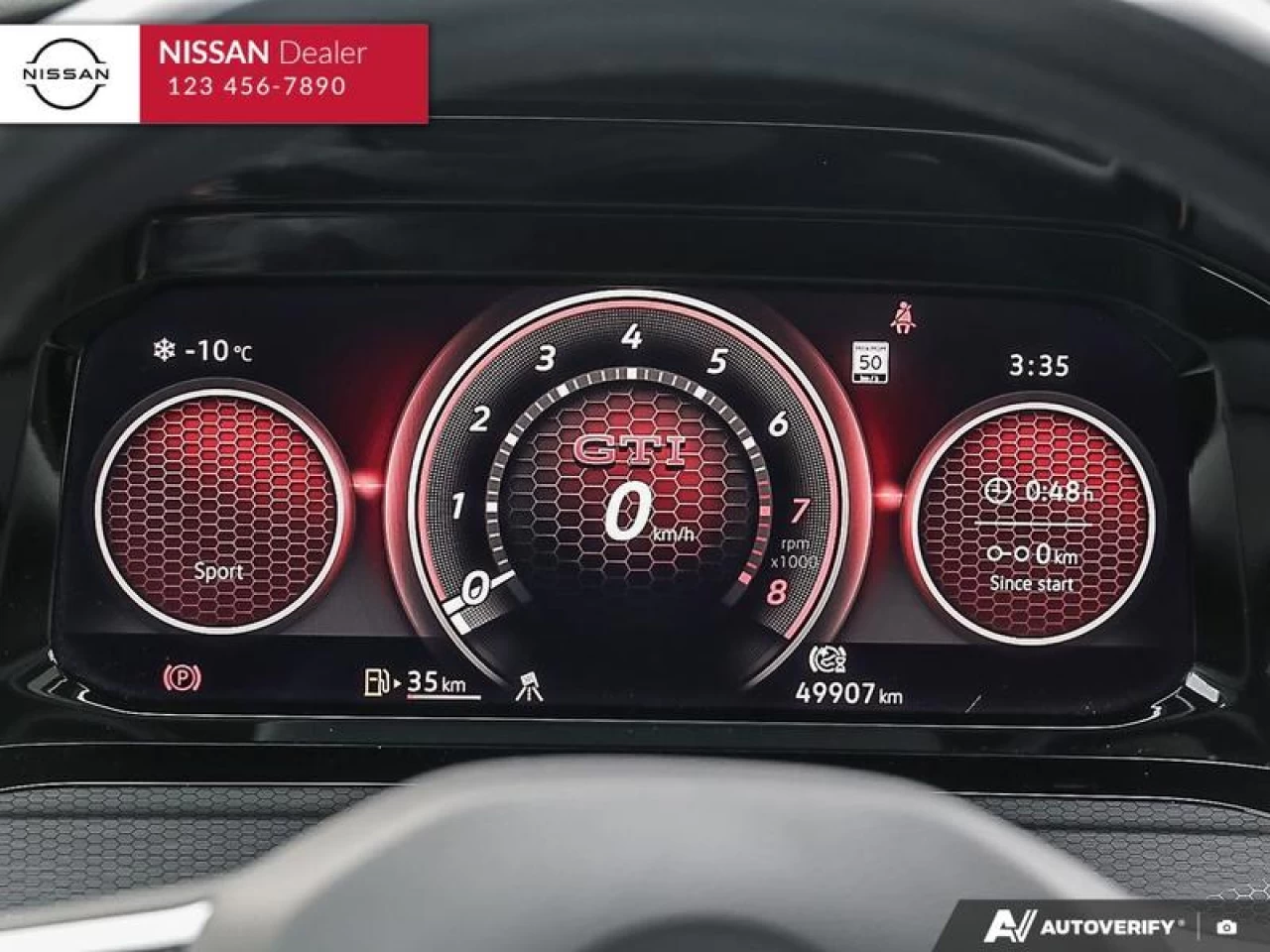 2022 Volkswagen Golf GTI Performance Main Image
