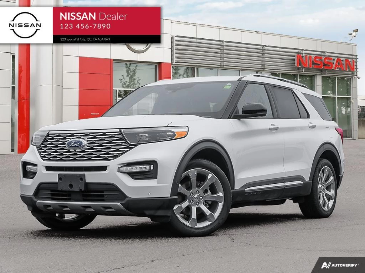 2020 Ford Explorer Platinum Main Image